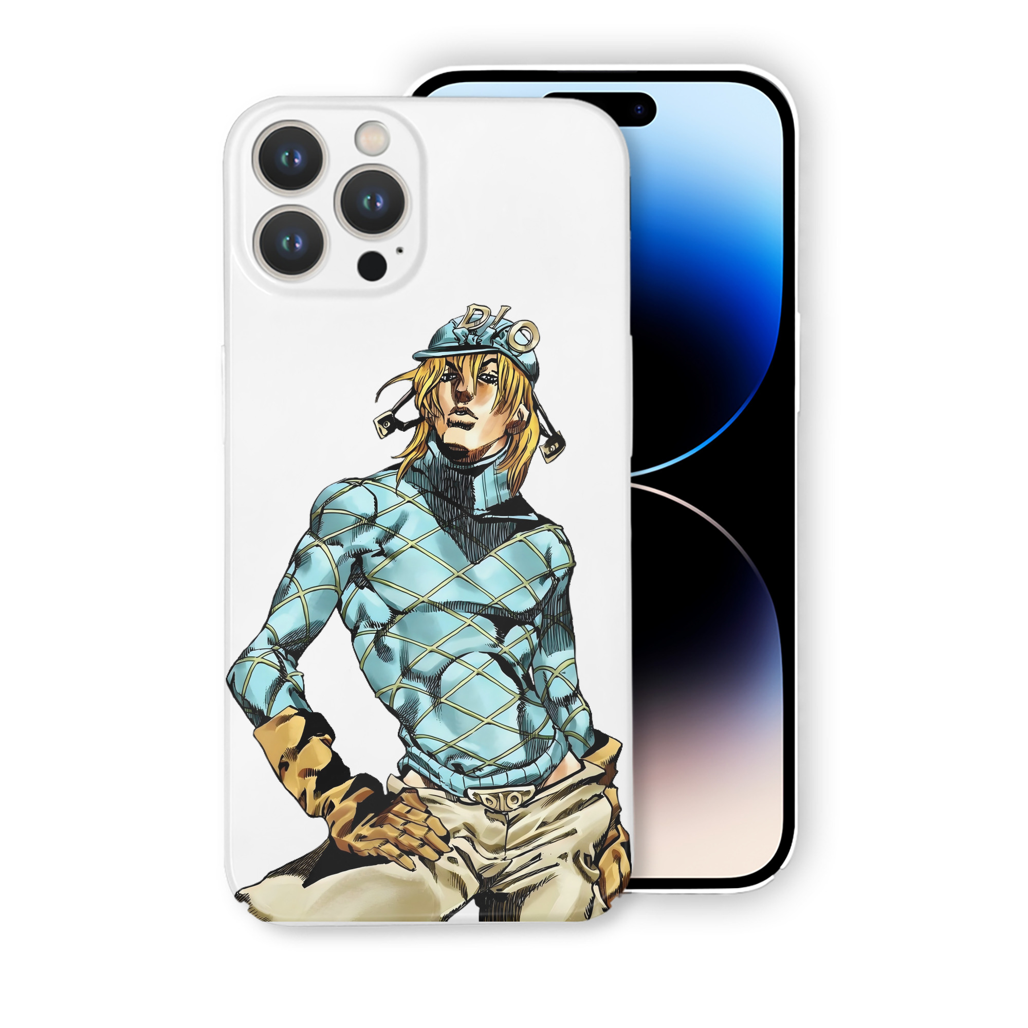 （画像用） ジョジョの奇妙な冒険 ディオ?ブランドー JoJo's Bizarre Adventure Dio Brando 【iPhone 14シリーズ対応】ハードケース